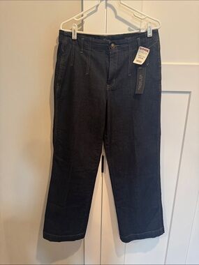 Rachel Zoe Dark Denim Wide Leg Jeans NWT